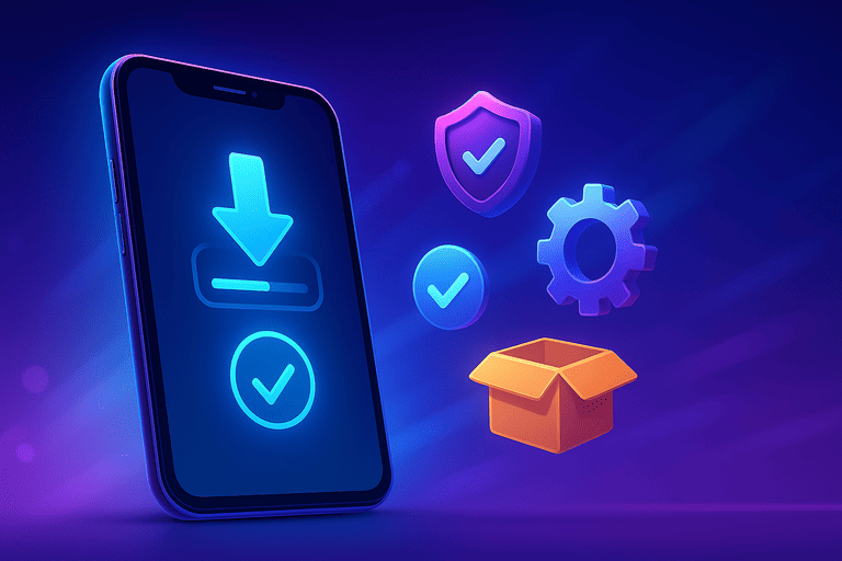 Download and install the APK